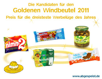 Goldener Windbeutel 2011: Die Kandidaten