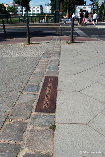 Berliner Mauer in der Bernauer Straße