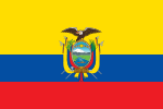 Flagge von Ecuador