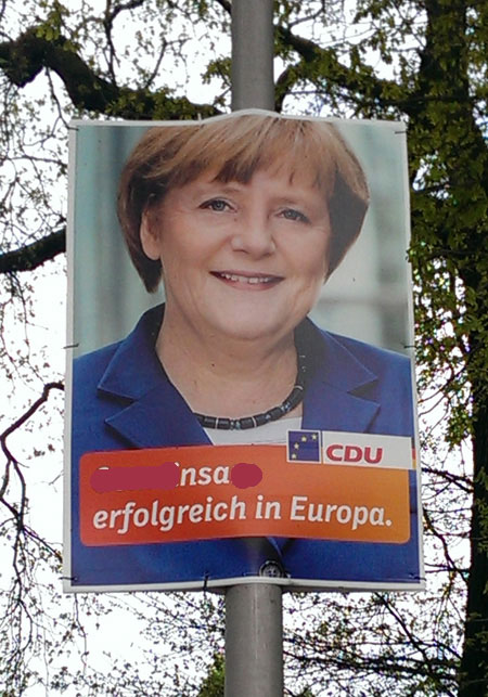 NSA erfolgreich in Europa - mit Merkel
