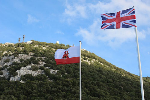 Noch weht der Union Jack über Gibraltar | Foto: joernhb, pixabay.com, CC0 Public Domain