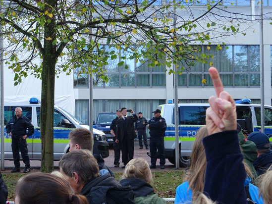 Das Zusammentreffen mit AfD Anhängern