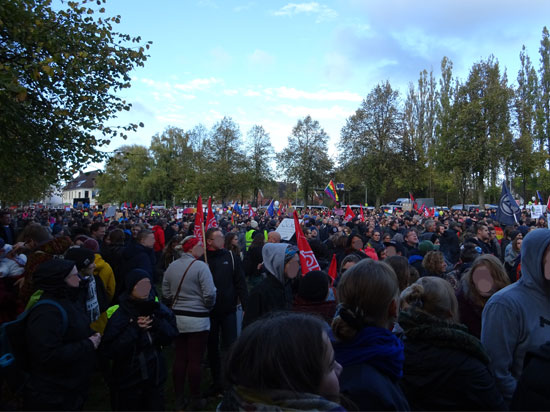 Demo Abschlussveranstaltung