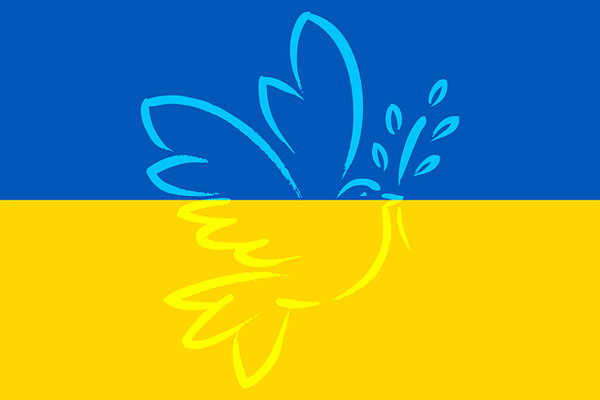 Frieden für die Ukraine! | Bild: bookdragon, pixabay.com, Pixabay License